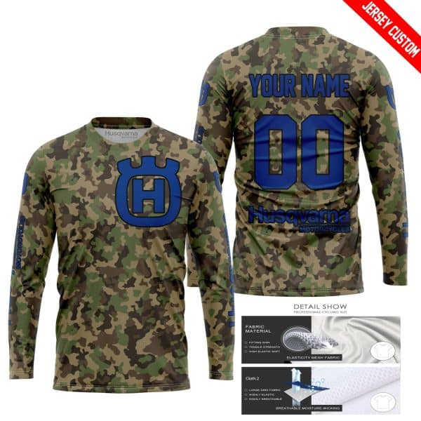 LIMITED EDITION PRODUCTS - US ARMY V3 - HUSQVARNA RACING V1 - CUSTOM NAME - Image 2