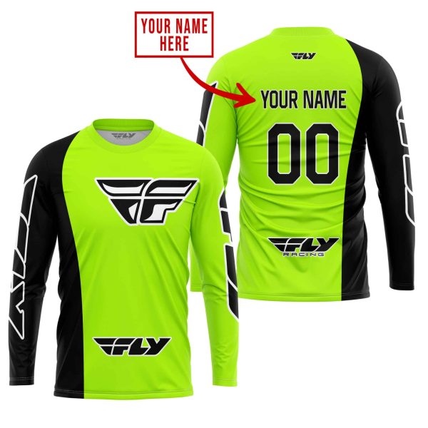 PREMIUM MX - CUSTOM NAME - FLY RACING - NEON - Image 2