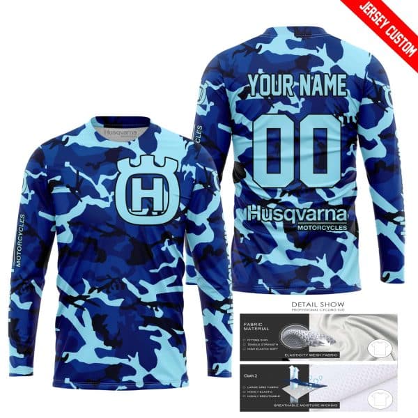 LIMITED EDITION PRODUCTS - US NAVY V1 - HUSQVARNA RACING V1 - CUSTOM NAME - Image 2