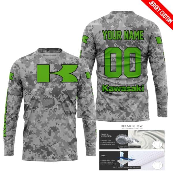 LIMITED EDITION PRODUCTS - US ARMY V1 - KAWASAKI RACING V1 - CUSTOM NAME - Image 2