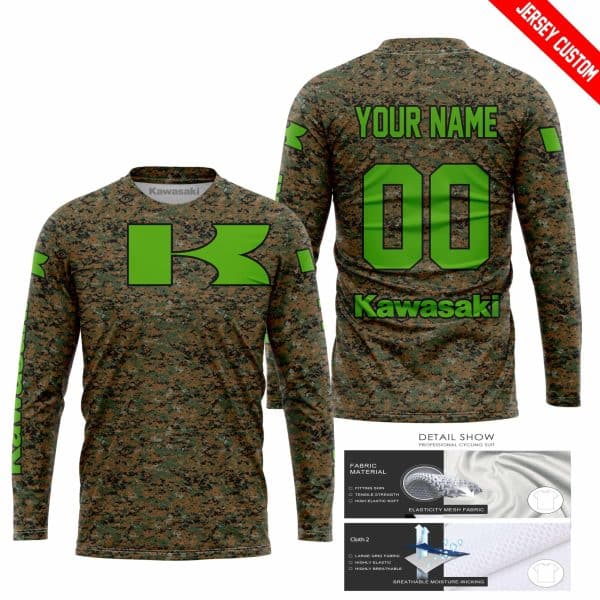 LIMITED EDITION PRODUCTS - US MARINE V1 - KAWASAKI RACING V1 - CUSTOM NAME - Image 2
