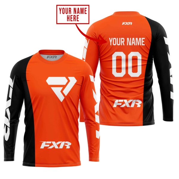 PREMIUM MX - CUSTOM NAME - FXR - ORANGE - Image 2