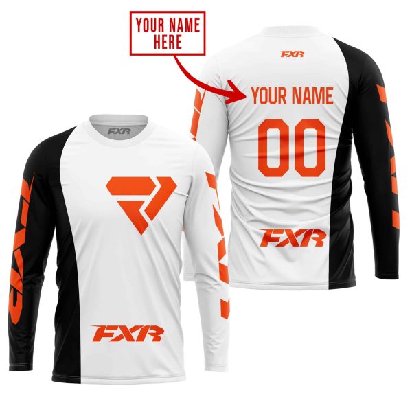 PREMIUM MX - CUSTOM NAME - FXR - WHITE - Image 2