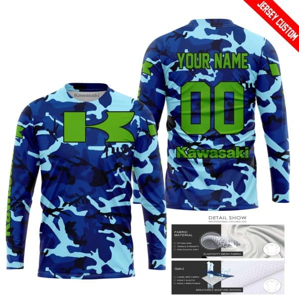 LIMITED EDITION PRODUCTS - US NAVY V1 - KAWASAKI RACING V1 - CUSTOM NAME - Image 2