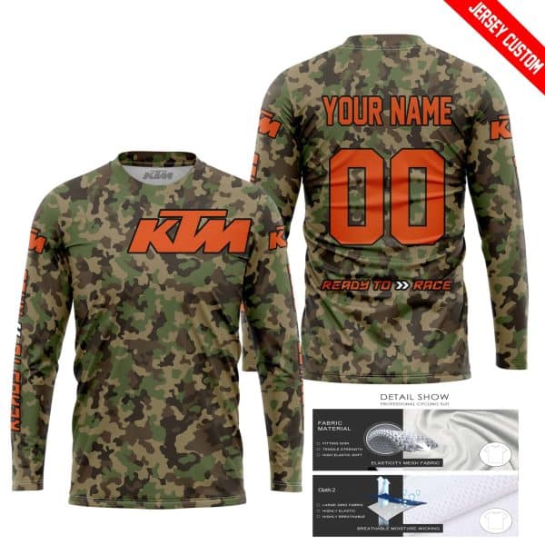LIMITED EDITION PRODUCTS - US ARMY V3 - KTM RACING V1 - CUSTOM NAME - Image 2