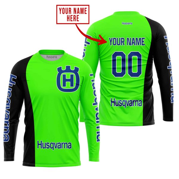 PREMIUM MX - CUSTOM NAME - HUSQVARNA - GREEN - Image 2