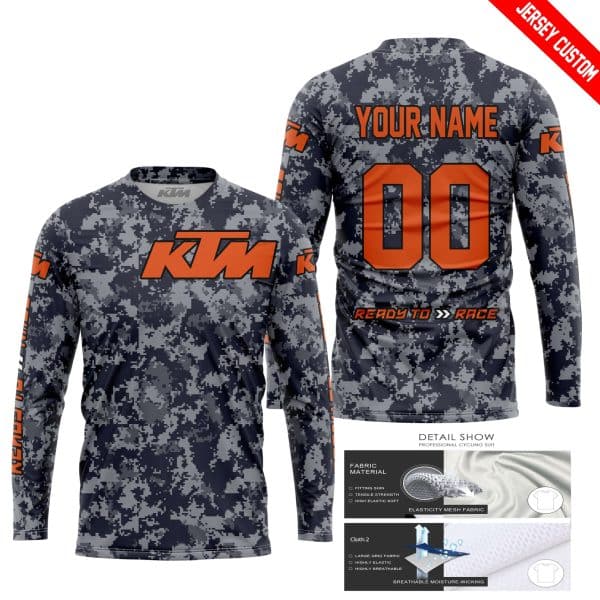 LIMITED EDITION PRODUCTS - US NAVY - KTM RACING V1 - CUSTOM NAME - Image 2