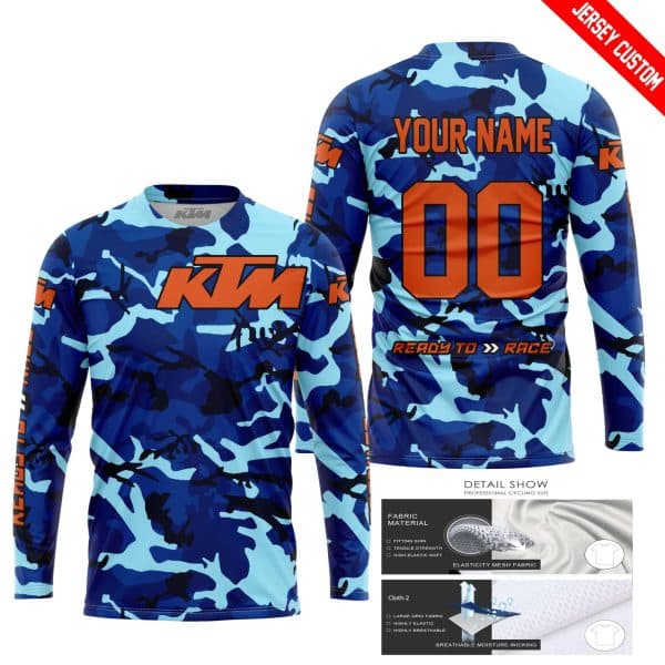 LIMITED EDITION PRODUCTS - US NAVY V1 - KTM RACING V1 - CUSTOM NAME - Image 2