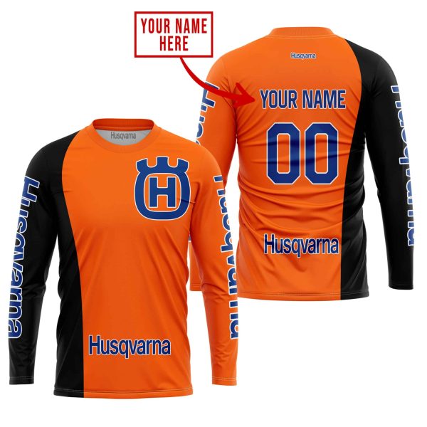 PREMIUM MX - CUSTOM NAME - HUSQVARNA - ORANGE - Image 2