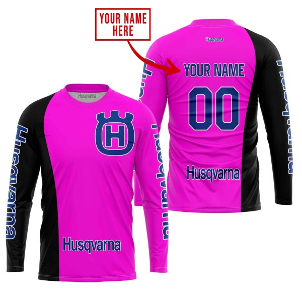 PREMIUM MX - CUSTOM NAME - HUSQVARNA - PINK - Image 2