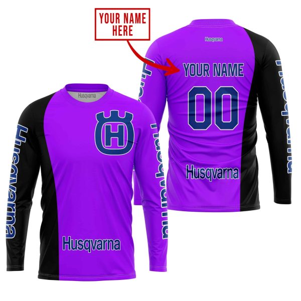 PREMIUM MX - CUSTOM NAME - HUSQVARNA - PURPLE - Image 2