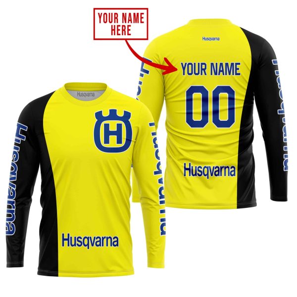 PREMIUM MX - CUSTOM NAME - HUSQVARNA - YELLOW - Image 2