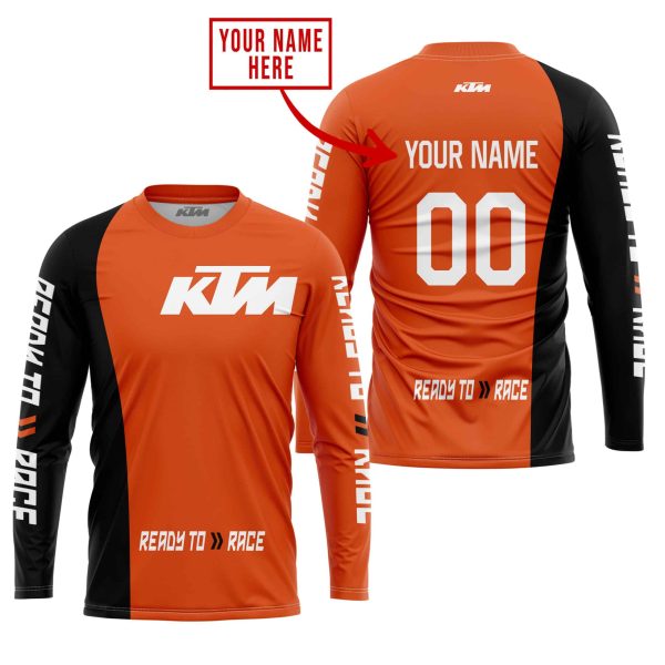 PREMIUM MX - CUSTOM NAME - KTM - ORANGE - Image 2