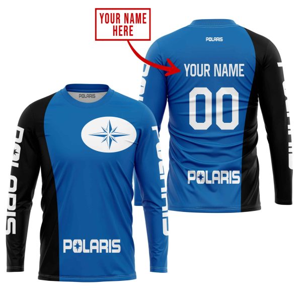 PREMIUM MX - CUSTOM NAME - POLARIS - BLUE - Image 2
