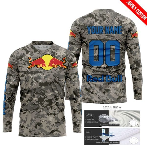 LIMITED EDITION PRODUCTS - US ARMY - RED BULL RACING V1 - CUSTOM NAME - Image 2