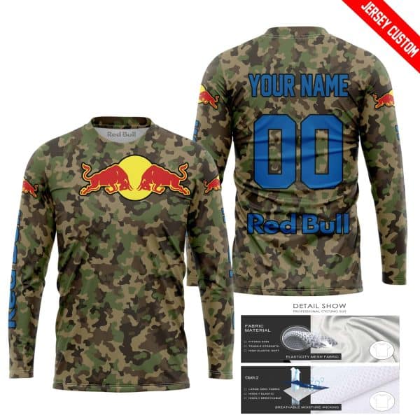 LIMITED EDITION PRODUCTS - US ARMY V3 - RED BULL RACING V1 - CUSTOM NAME - Image 2