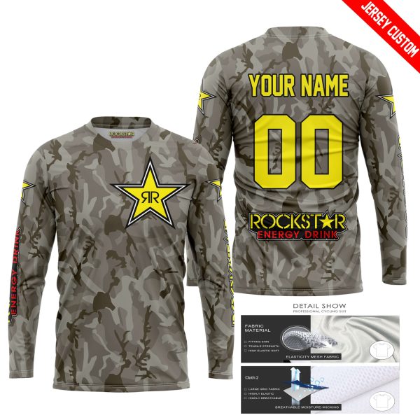 LIMITED EDITION PRODUCTS - US ARMY V2 - ROCKSTAR ENERGY RACING V1 - CUSTOM NAME - Image 2
