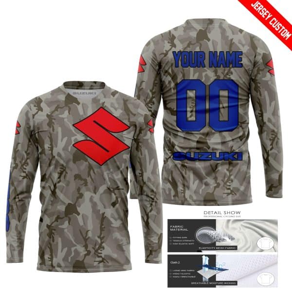 LIMITED EDITION PRODUCTS - US ARMY V2 - SUZUKI RACING V1 - CUSTOM NAME - Image 2