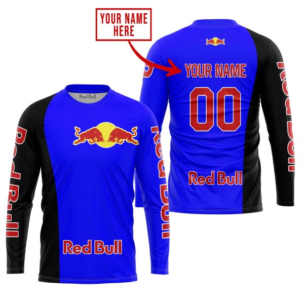 PREMIUM MX - CUSTOM NAME - REDBULL - BLUE - Image 4