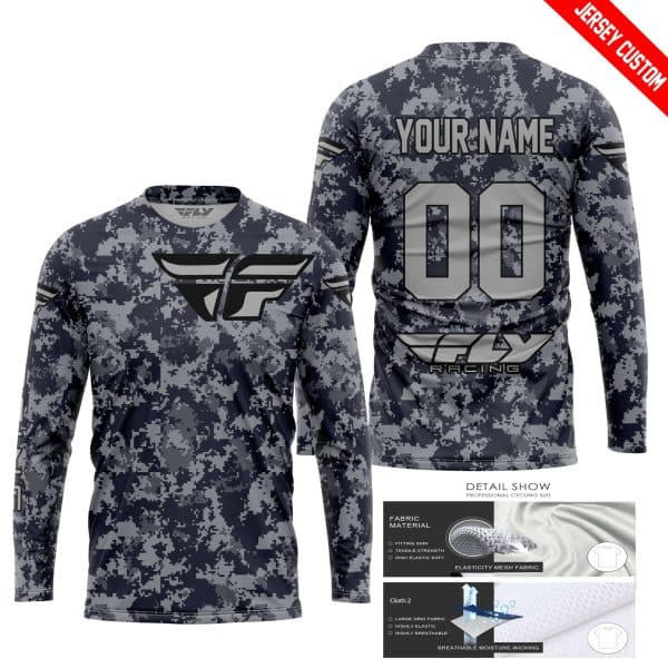 LIMITED EDITION PRODUCTS  - US NAVY - FLY RACING - CUSTOM NAME - Image 2