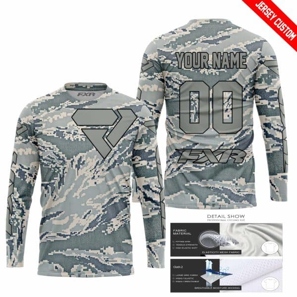 LIMITED EDITION PRODUCTS  - US AIR PORCE - FXR RACING - CUSTOM NAME - Image 2