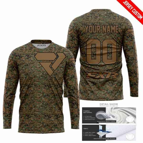 LIMITED EDITION PRODUCTS  - US MARINE V1 - FXR RACING - CUSTOM NAME - Image 2