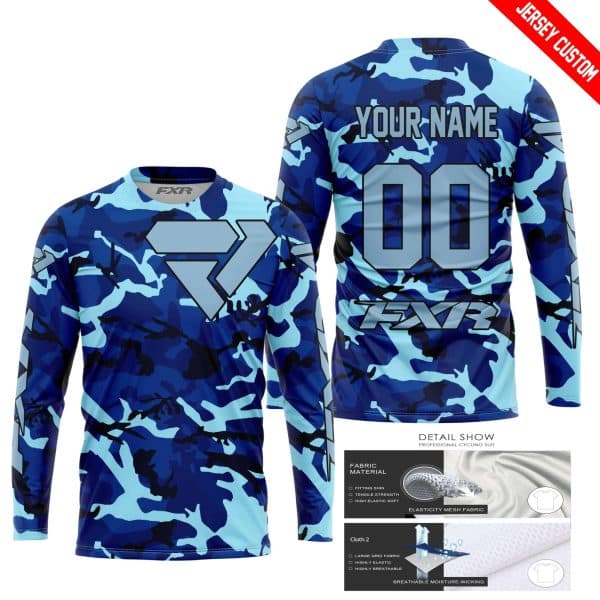 LIMITED EDITION PRODUCTS  - US NAVY V1 - FXR RACING - CUSTOM NAME - Image 2