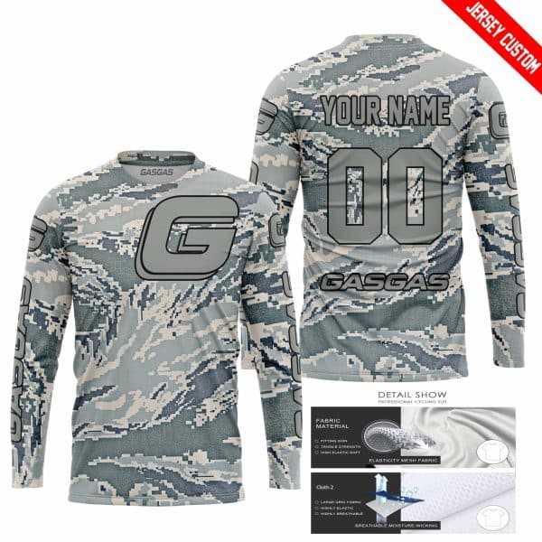 LIMITED EDITION PRODUCTS  - US AIR PORCE - GAS GAS RACING - CUSTOM NAME - Image 2