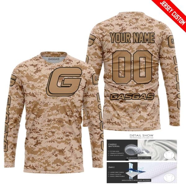 LIMITED EDITION PRODUCTS  - US MARINE - GAS GAS RACING - CUSTOM NAME - Image 2