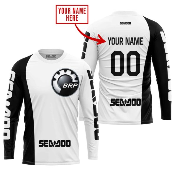 PREMIUM MX - CUSTOM NAME - SEA DOO - WHITE - Image 4