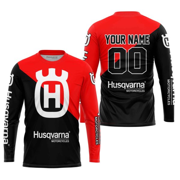 PREMIUM GIFT - CUSTOM NAME - HUSQVARNA - RED - Image 2