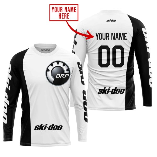 PREMIUM MX - CUSTOM NAME - SKI DOO - WHITE - Image 4