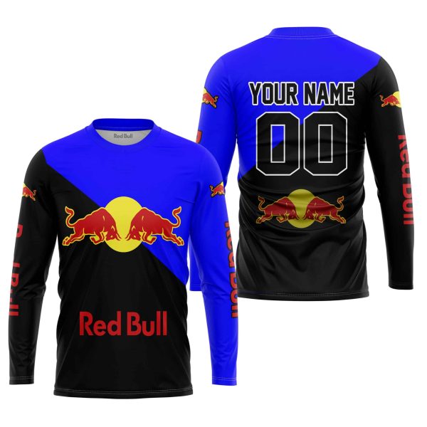 PREMIUM GIFT - CUSTOM NAME - REDBULL - BLUE - Image 2