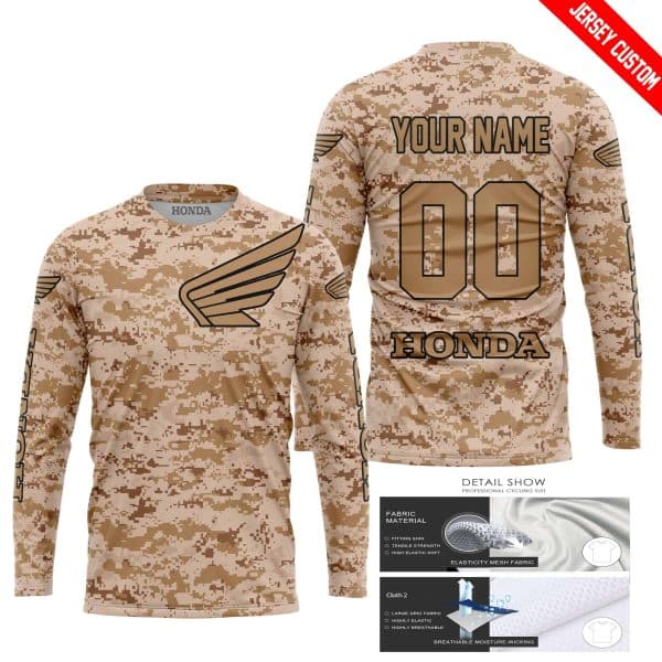 LIMITED EDITION PRODUCTS  - US MARINE - HONDA RACING - CUSTOM NAME - Image 2