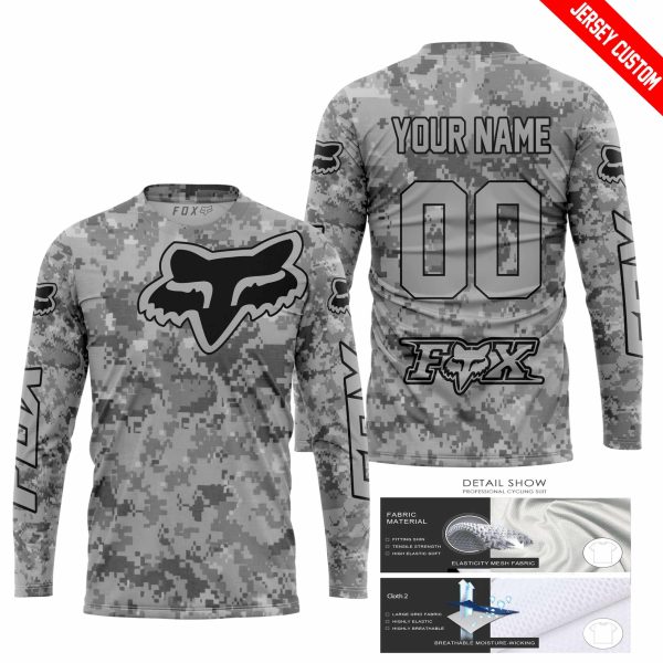 LIMITED EDITION PRODUCTS  - US ARMY V1 - FOX RACING - CUSTOM NAME - Image 2