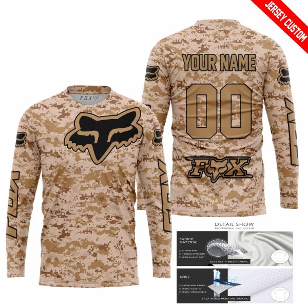 LIMITED EDITION PRODUCTS  - US MARINE - FOX RACING - CUSTOM NAME - Image 2