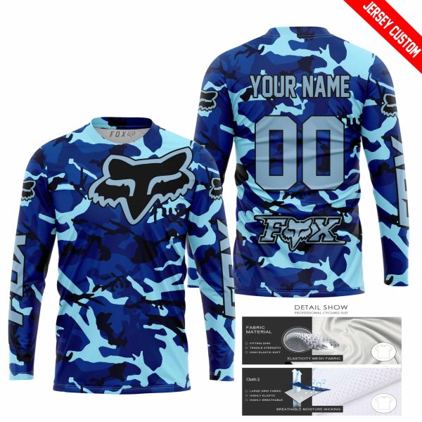 LIMITED EDITION PRODUCTS  - US NAVY V1 - FOX RACING - CUSTOM NAME - Image 2