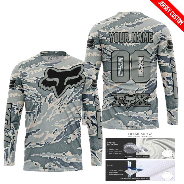 LIMITED EDITION PRODUCTS - US AIR PORCE - FOX RACING - CUSTOM NAME - Image 2