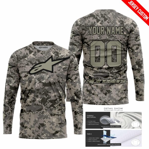 LIMITED EDITION PRODUCTS  - US ARMY - ALPINESTARS RACING - CUSTOM NAME - Image 2