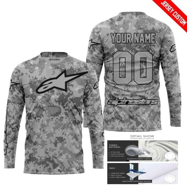 LIMITED EDITION PRODUCTS  - US ARMY V1 - ALPINESTARS RACING - CUSTOM NAME - Image 2