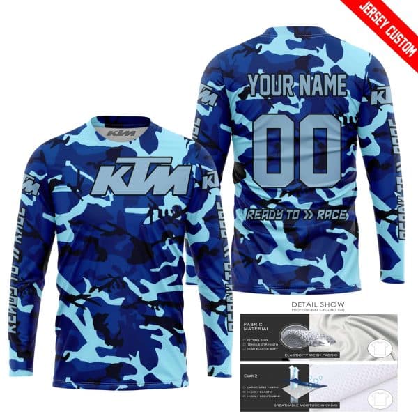 LIMITED EDITION PRODUCTS  - US NAVY V1 - KTM RACING - CUSTOM NAME - Image 2