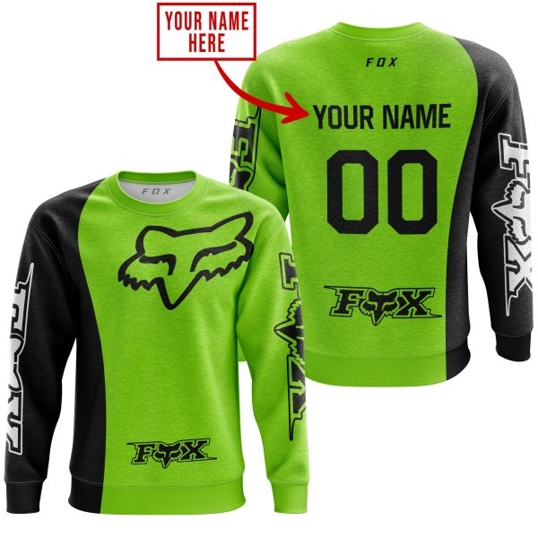 PREMIUM MX - CUSTOM NAME - FOX RACING -GREEN 1 - Image 3