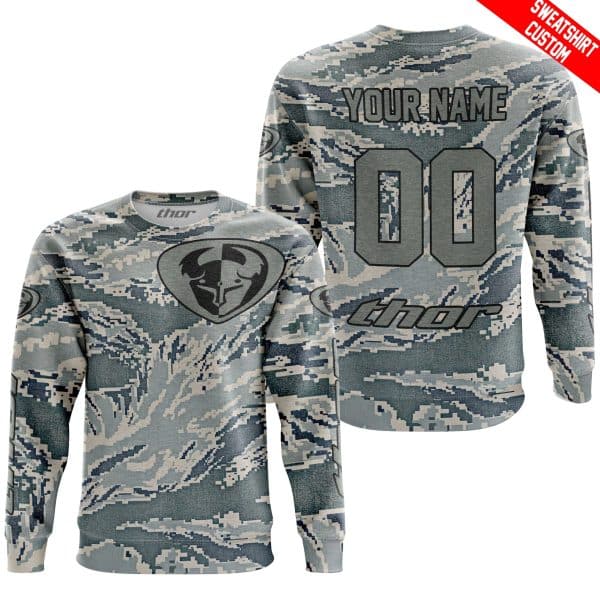LIMITED EDITION PRODUCTS - US AIR PORCE - THOR RACING - CUSTOM NAME - Image 3