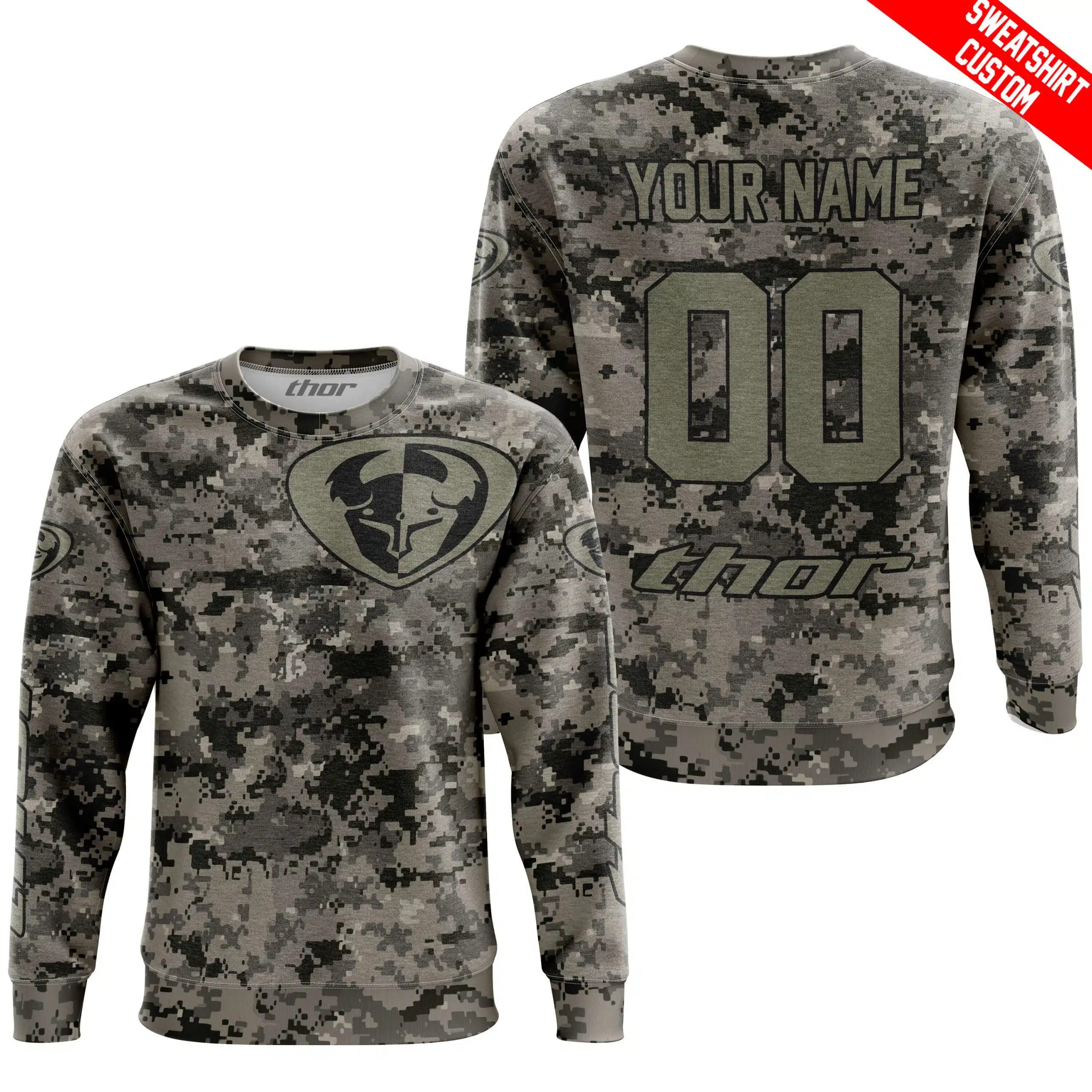 LIMITED EDITION PRODUCTS - US ARMY - THOR RACING - CUSTOM NAME - Image 3