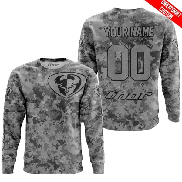 LIMITED EDITION PRODUCTS - US ARMY V1 - THOR RACING - CUSTOM NAME - Image 3