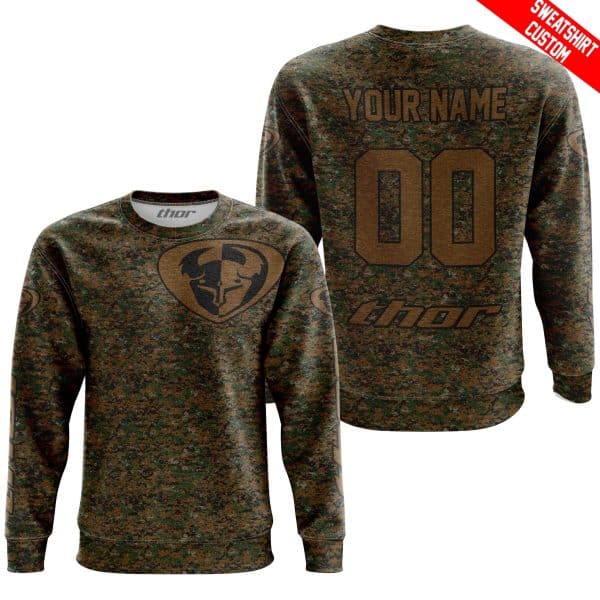 LIMITED EDITION PRODUCTS - US MARINE V1 - THOR RACING - CUSTOM NAME - Image 3