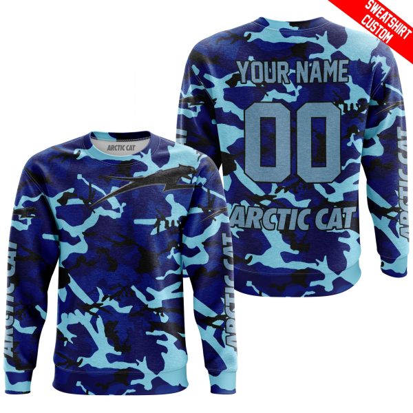 LIMITED EDITION PRODUCTS  - US NAVY V1 - ARCTIC-CAT RACING - CUSTOM NAME - Image 3