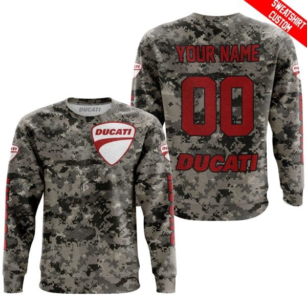 LIMITED EDITION PRODUCTS - US ARMY - DUCATI RACING V1 - CUSTOM NAME - Image 3