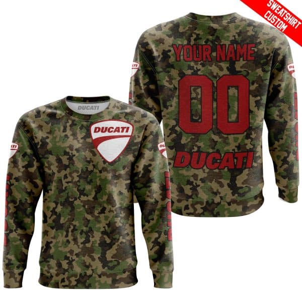 LIMITED EDITION PRODUCTS - US ARMY V3 - DUCATI RACING V1 - CUSTOM NAME - Image 3