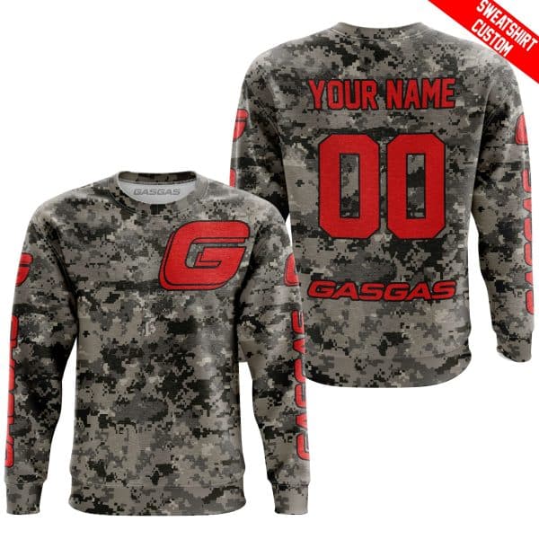 LIMITED EDITION PRODUCTS - US ARMY - GAS GAS RACING V1 - CUSTOM NAME - Image 3